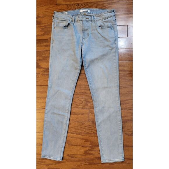 PACSUN Jeans Womens 30 x 30 Blue Denim Stretch Stretch Skinny Preppy Light Wash - Picture 1 of 12